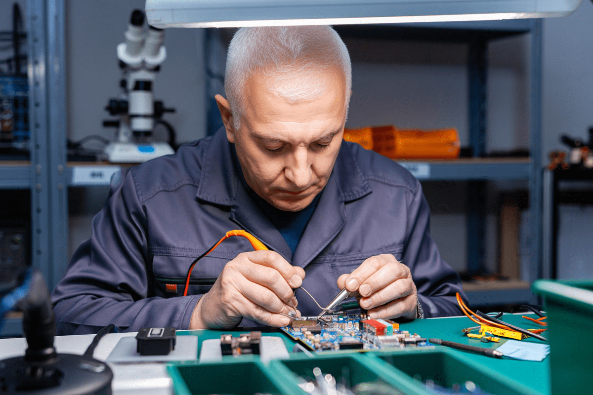 Процесс ремонта техники Teriostar в teriostar-servis